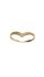 Zlatý prsteň "Véčko" so zirkónmi                                                